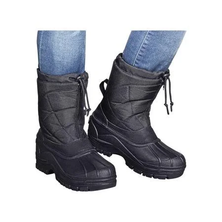 Carol Wright Men's Water-Resistant Boot, Size: 9 (Wide), Black