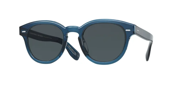 Oliver Peoples Cary Grant Sun Sunglasses Blue - Blue, 48