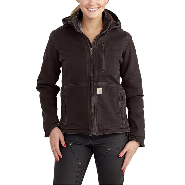 Carhartt Full Swing Caldwell Jacket - Women's Dark Brown/Shadow