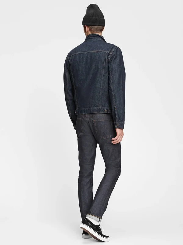 Gap Men's Selvedge Skinny Jeans with Gapflex Raw Indigo Size 29W