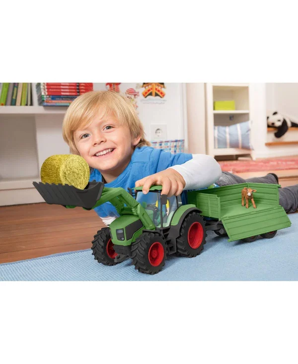 Schleich Farm World Tractor with Trailer