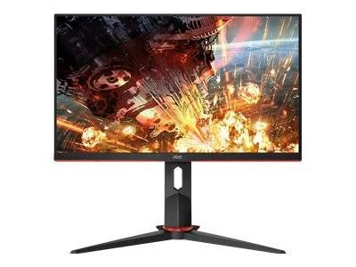AOC 24G2 23.8x22 Full HD LED Gaming LCD Monitor - 16:9 - Black Red