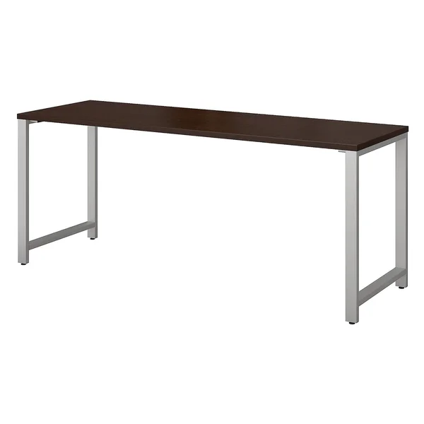 Bush Business Furniture 400 Series 72w x 24d Table Desk - Mocha Cherry (400S148MR)