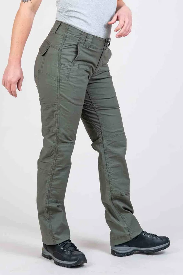 Dovetail Workwear Day Construct in Olive Green Ripstop