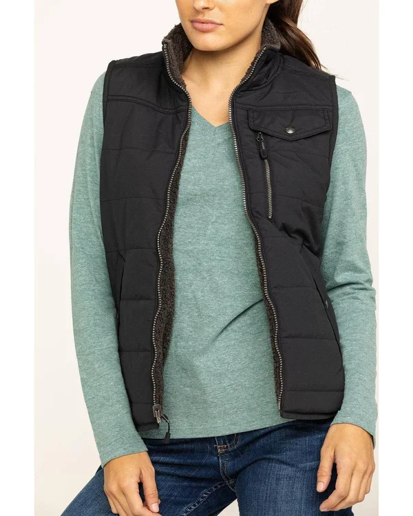 Carhartt Utility Sherpa Lined Vest - Women's Black