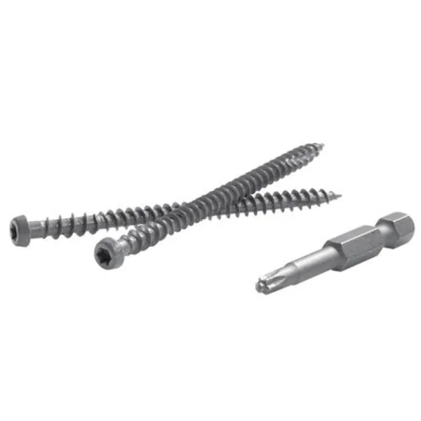 FastenMaster FMTR3-212-1050SLWB TrapEase 3 Composite Deck Screw, 2.5x22