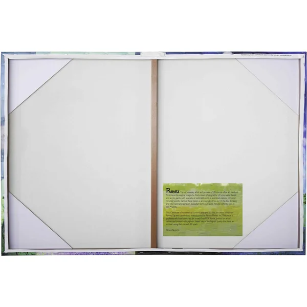 Reflective Sun Art Print on Premium Canvas - Size: 16 inch x 24 inch