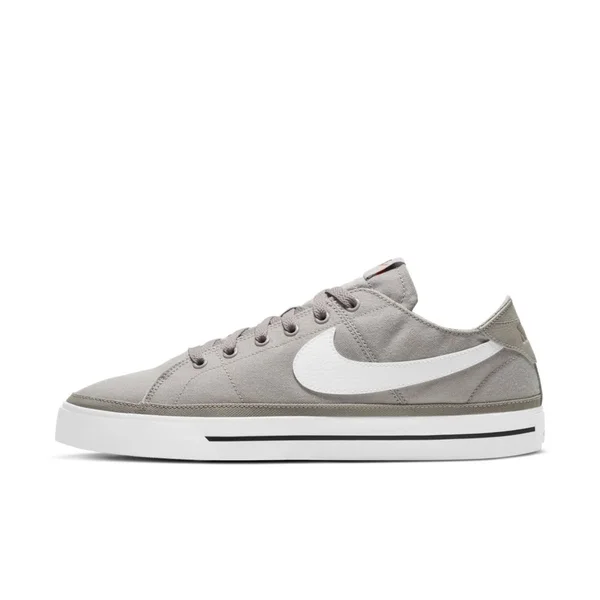 Nike Court Legacy Canvas Men's Shoes - Grey/White, Size: 8