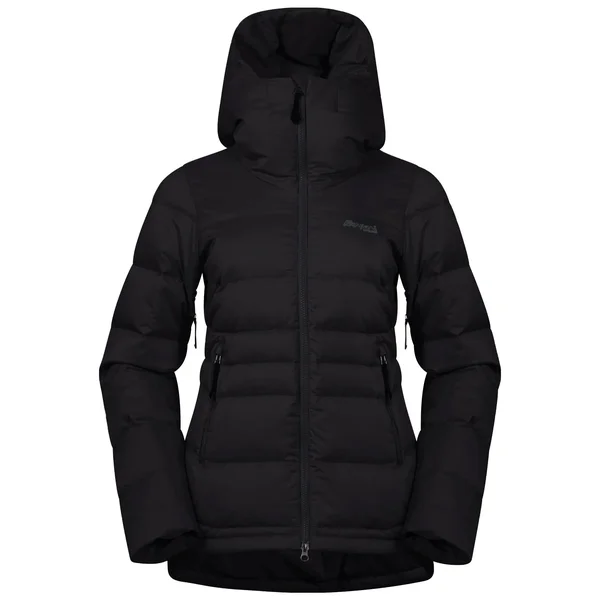 Bergans Stranda Down Hybrid Jacket Black, Womens Down Down Jacket, Size L - Color Black - Solid Charcoal