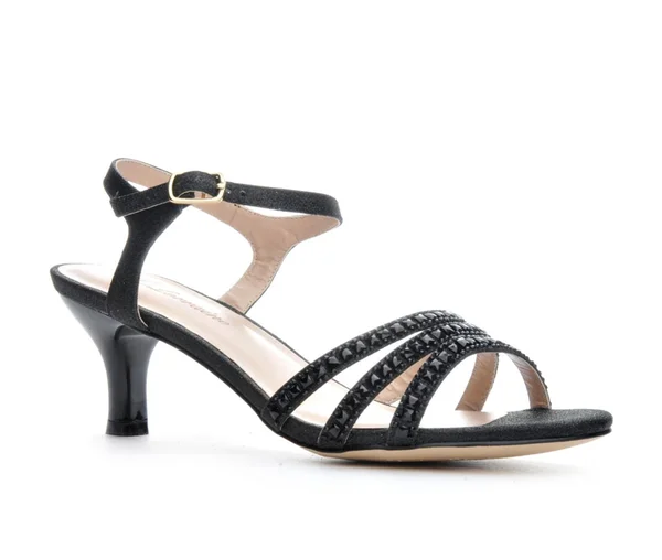 Women's LLorraine BERKLY Heeled Dress Sandals in Black Size 7 Wide
