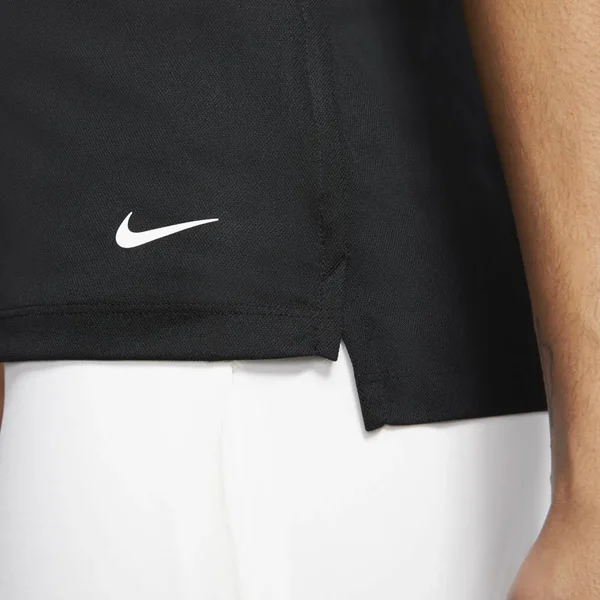 Nike Women's Dri-Fit Victory Sleeveless Golf Polo - XXL, Black