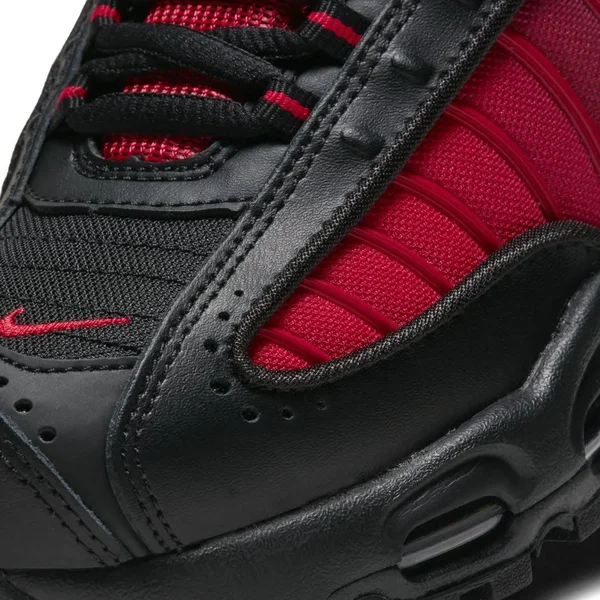 Nike Big Kids& Air Max Tailwind IV Shoes: Black/Red 4.5 - BQ9810-600