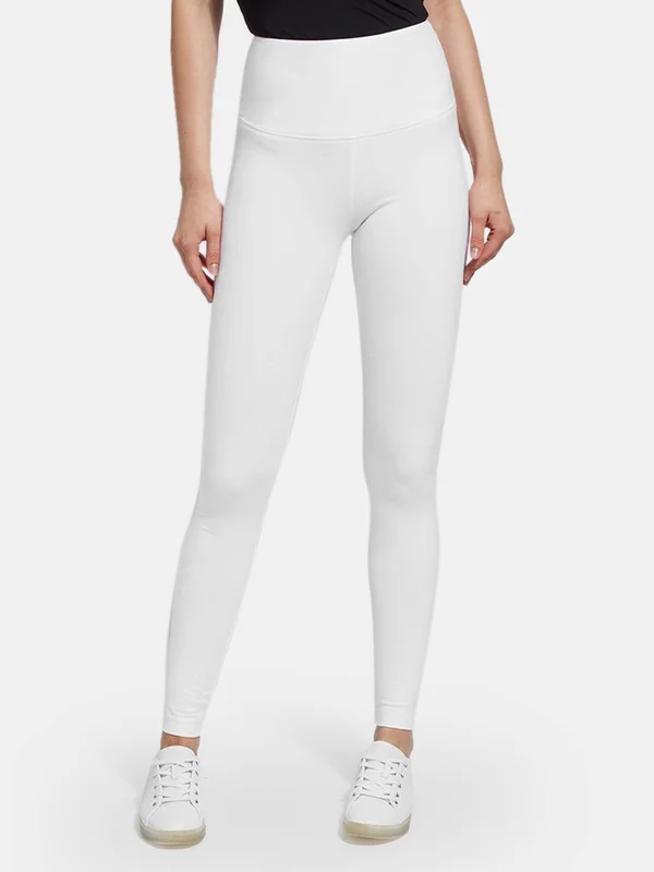 Lysse Leggings 2280 Flattering Cotton Legging - White