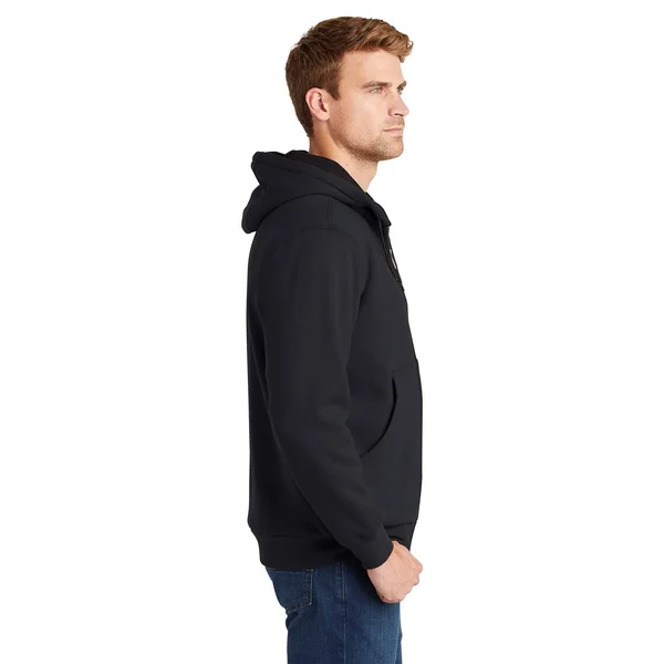 Cornerstone CS620 Heavyweight Full Zip with Thermal Lining Hooded Sweatshirt - Black - S