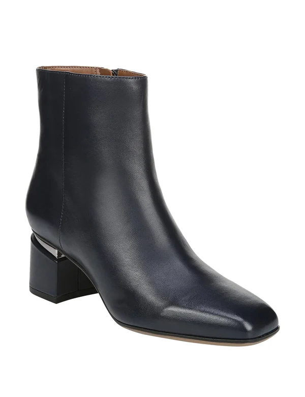 Franco Sarto Women's MARQUEE Bootie - Color: Midnight, Size: 7.5
