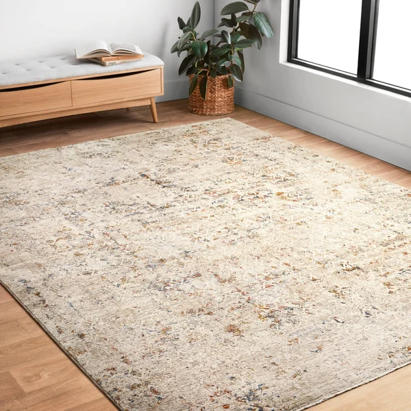 Alexander Home Morisa Collection Traditional Inspired Area Rug - 2&10x22 x 12&6x22 - Multi/ Natural