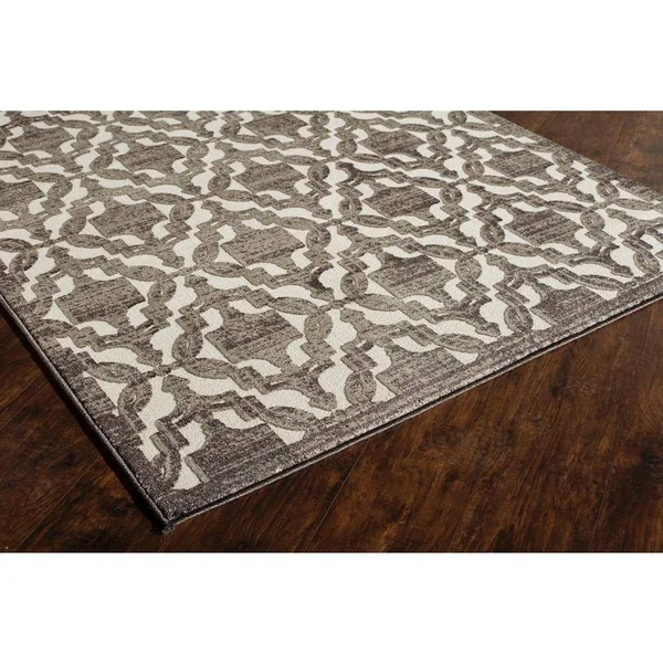 Rugs America Riviera Rv500b 5& x 8& Tan Rug