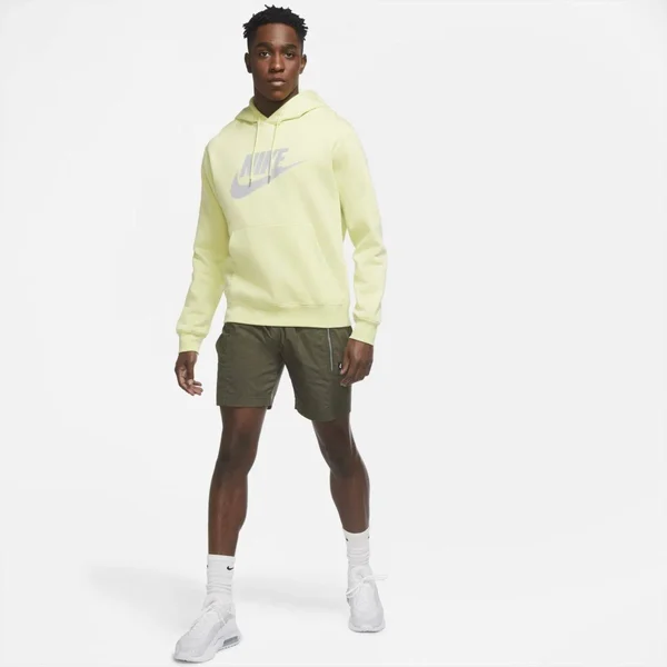 Nike Sportswear Men's Pullover Hoodie in Green, Size: Xs, CU4373-352