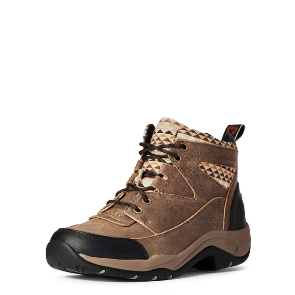 Ariat Ladies Brown Bomber Aztec Terrain 6.5