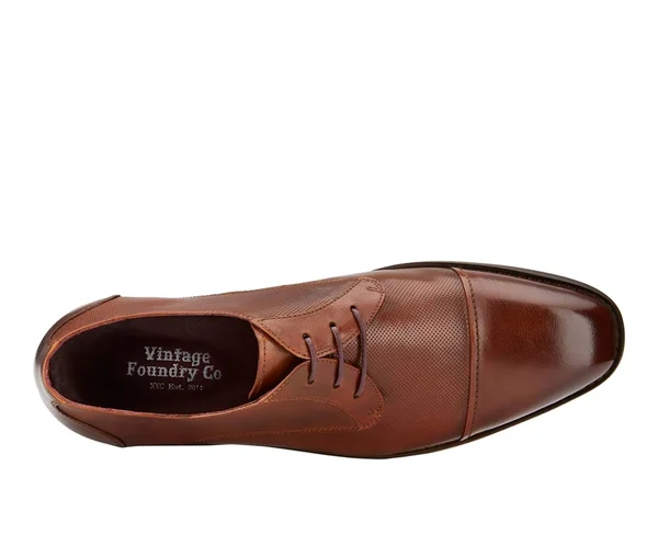 Vintage Foundry Co Men's Cameron Cap Toe Dress - Tan