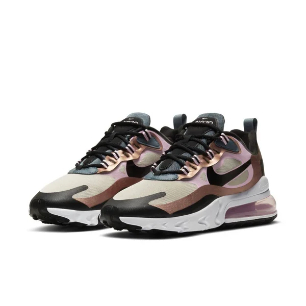 Nike Air Max 270 React Women's Shoes in Brown - Size: 8.5, CT1833-100