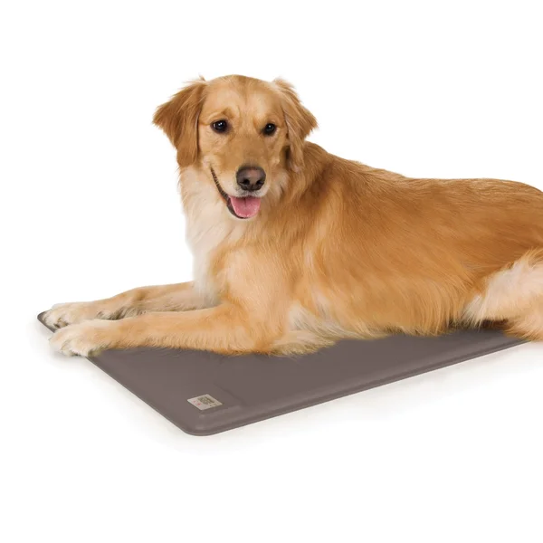 Ku0026H Pet Products Deluxe Lectro-Kennel - Large, Gray
