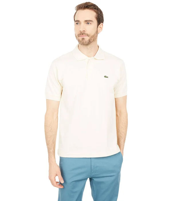 Lacoste Men's Classic Fit Pique Polo Shirt - L.12.12 - Nature