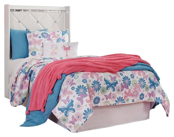 Signature Design by Ashley - Dreamur Twin Panel Headboard - Champagne