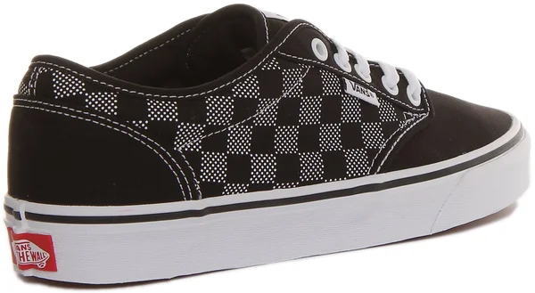 Vans Atwood Sneaker, Men's, Black/White, Size 9, Sneakers