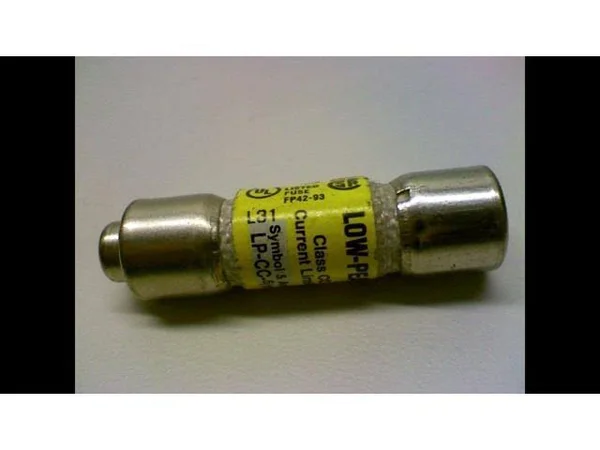 Bussmann LP-CC-6/10 - 6/10 Amp Low-Peak Time Delay Current Limiting Class CC Rejection Cartridge Fuse 600V (Pack of 1)