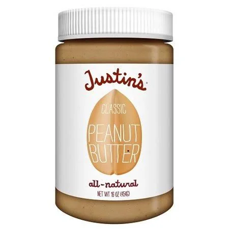 Justins Peanut Butter Clssc Ntrl, 16Oz (Pack of 12)