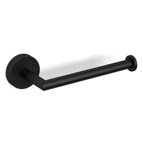 Nameeks NNBL0032 Luxury Hotel Matte Toilet Paper Holder, Black