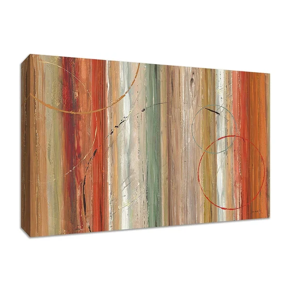 Fine Art Giclee Print on Gallery Wrap Canvas 57 in. x 38 in. Spiced II by Lisa Audit Multi Color