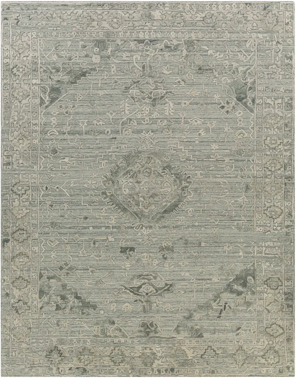 Surya Rug Co. Makalu MKL-2309 Teal Rug, 1&6x22x1&6x22 - Sample
