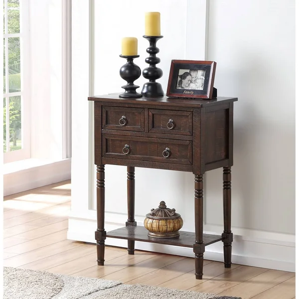 Kendra Hall Table Espresso - Breighton Home