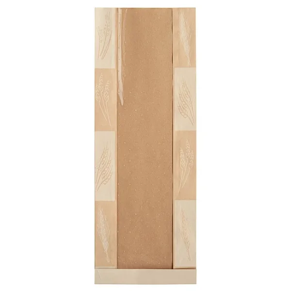 Bagcraft 300863 R3J 6.5 x 2 x 17.75 in. EcoCraft Artisan Dubl-Panel Bread Bag - Case of 500