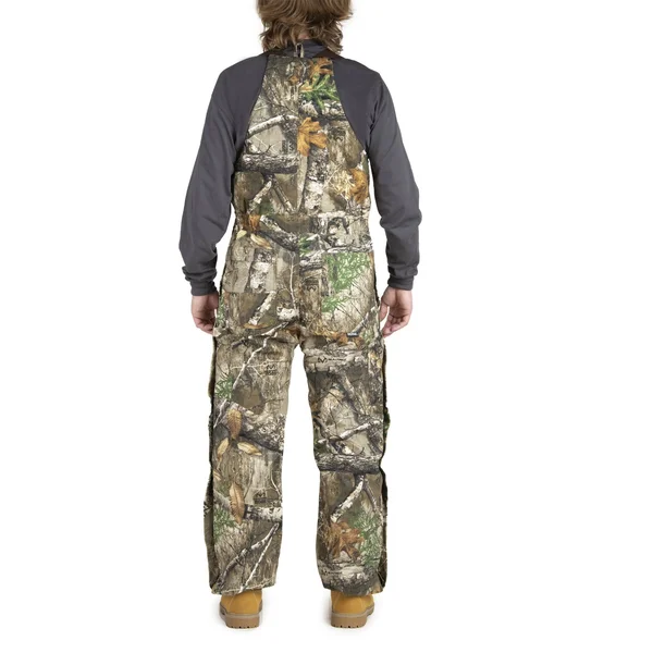 Berne Men's Camouflage Insulated Bib Overall, B415, Realtree Edge