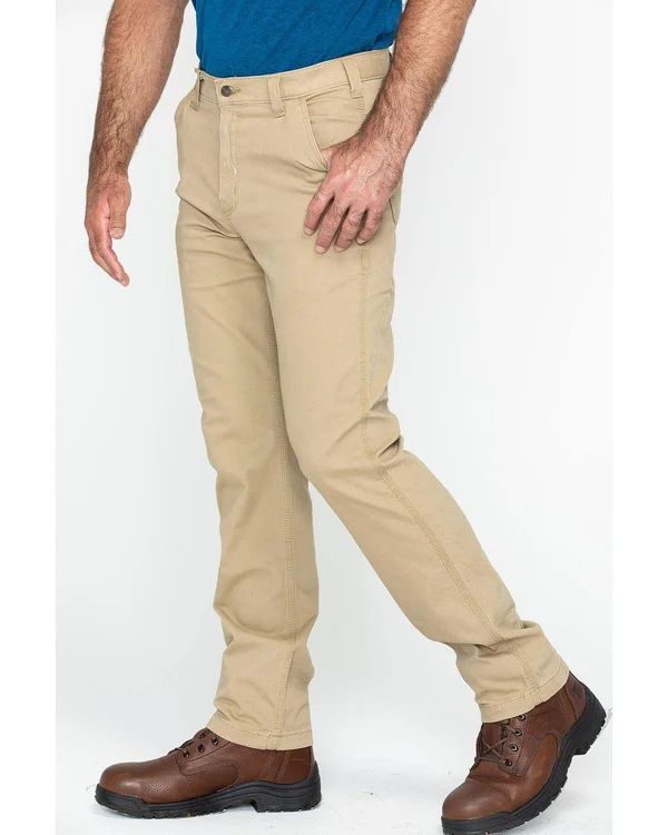 Carhartt Men's Rugged Flex Rigby Dungaree Tan