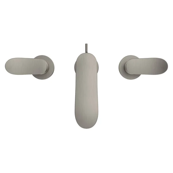 Toto Go Two Handle Widespread 1.2 GPM Bathroom Sink Faucet, Brushed Nickel - TLG01201U#BN