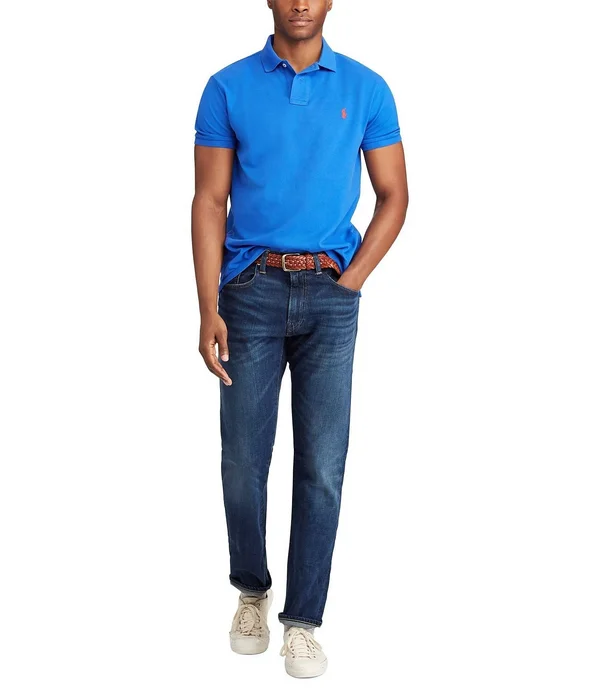 Polo Ralph Lauren Hampton Relaxed Straight-Fit Stretch Denim Jeans - Mens, 42 30, Rockford