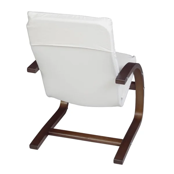 Noble Myra Children's Reclining Chair - Mocha Walnut/ Beige