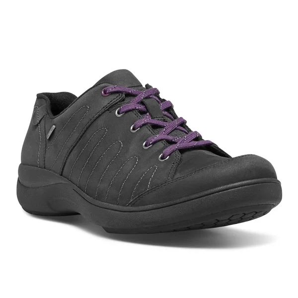 Aravon Women's REVsavor Flat - Black, 9