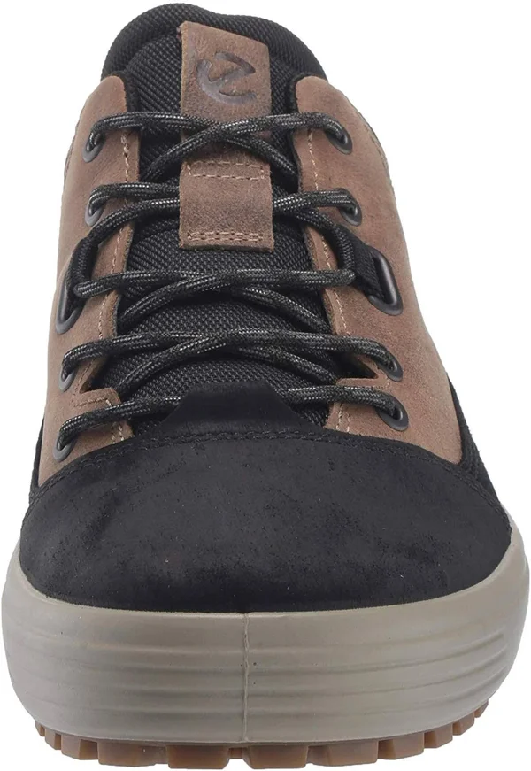 Men's Ecco Soft 7 Tred Terrain Hydromax Sneaker - Size: 13-13.5, Black