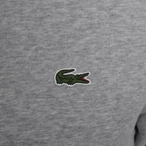 Lacoste Sport Full Zip Hoodie Grey
