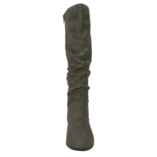 Cliffs by White Mountain Women's Francie Knee High Boot - Charcoal