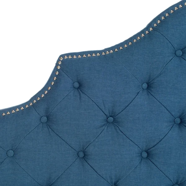 Safavieh Arebelle Upholstered Headboard, Blue, Queen
