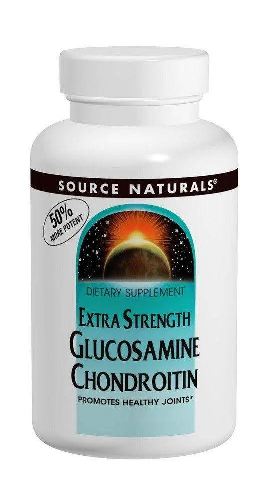 Source Naturals Glucosamine Chondroitin, Extra Strength, Tablets - 240 tablets