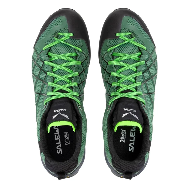 Salewa Men's Wildfire GTX Shoes 9 Myrtle, Fluo Green