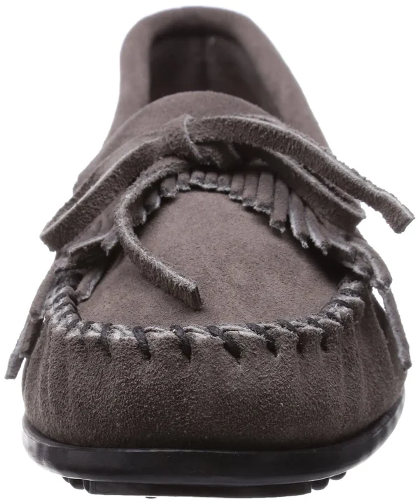 Minnetonka Women's Kilty Suede Moccasin