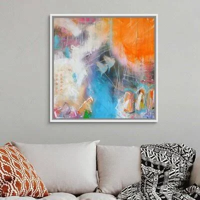 Coming Home NO. 4 by BEA Garding Schubert - Painting Print on Canvas Wrought Studio Format: White Floater Framed Canvas - Size: 3
